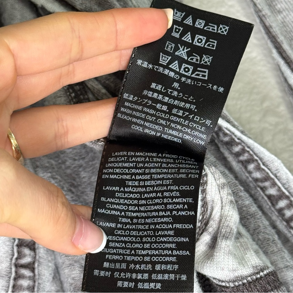 Guess Burnout Wrap Ruffle Sweater - Picture 5 of 12